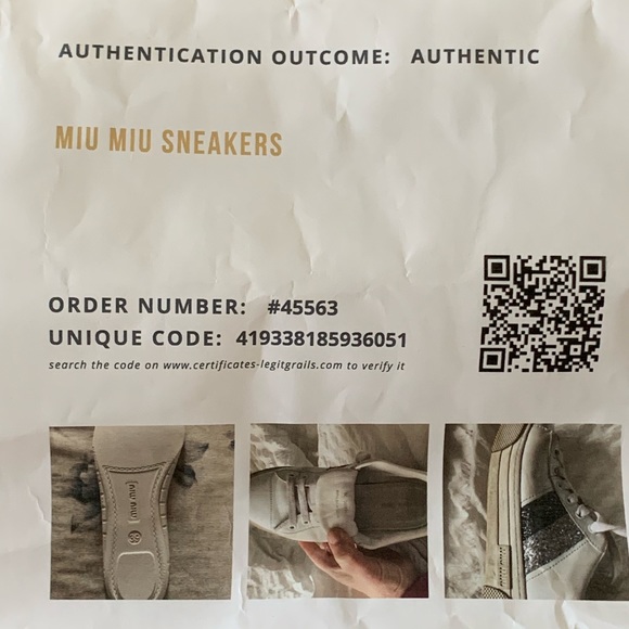 Miu Miu 100% authentic woman’s sneakers size 39 - Picture 14 of 16
